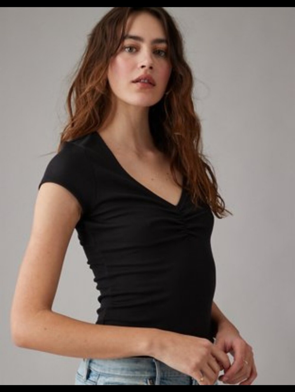 American Eagle Ribbed Bodysuit